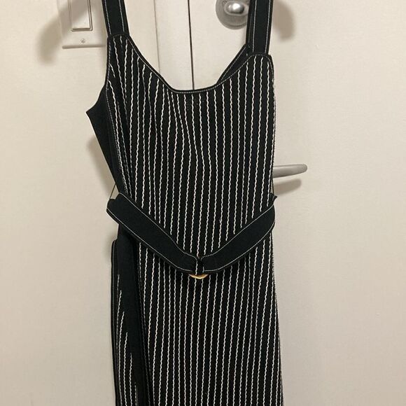 Derek Lam 10 Crosby Striped Cami Dress with Tie Belt. Size 10. - Picture 6 of 8